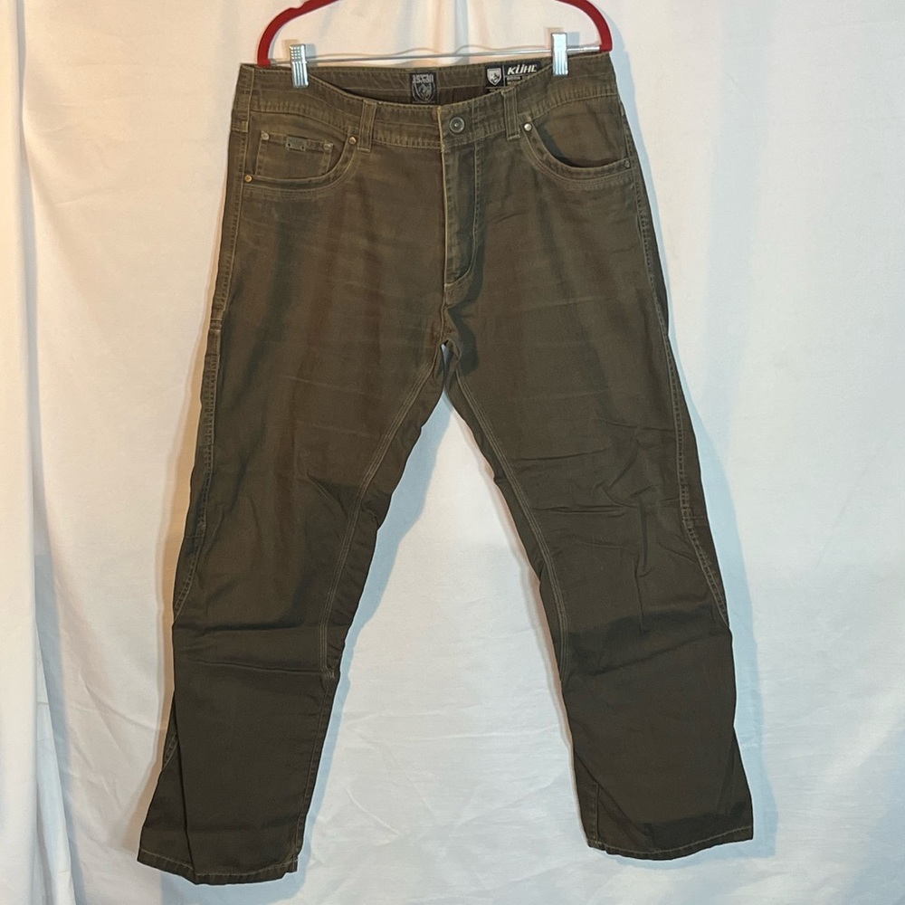 Kuhl Men's OutKast pant. Patinadye made to naturally fade.